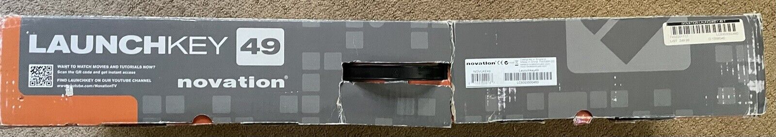 NOVATION LAUNCHKEY 49 USB DAW Brand New-Open box-never Used-Manual & Software. - Fresh Stock Dated December 2025