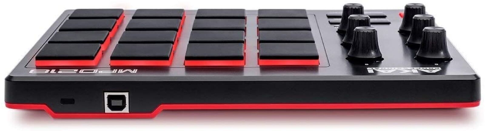 Akai MPD226 MIDI USB Pad Drum Beat Controller + 4 Port USB Hub + Cable & Ties - Fresh Stock Dated December 2025