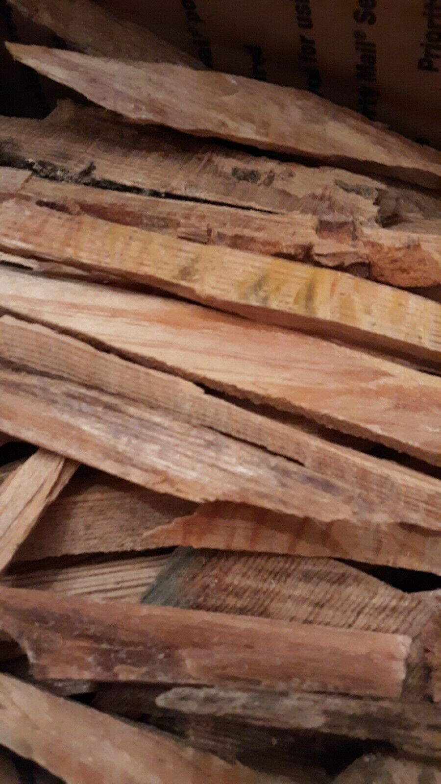 Fatwood Fire Starter Sticks - 5lbs from North Carolina Hand Cut by 84 year old - Fresh Stock Dated December 2025