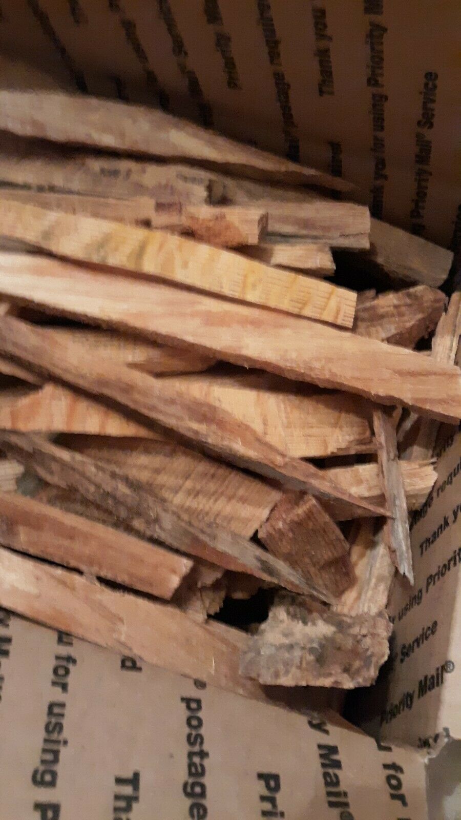 Fatwood Fire Starter Sticks - 5lbs from North Carolina Hand Cut by 84 year old - Fresh Stock Dated December 2025