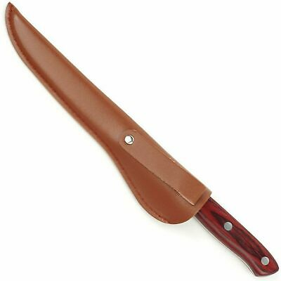 Fish Filet Knife with Sheath - Narrow Extra Thin Blade - Gone Fishing - Fresh Stock Dated January 2026