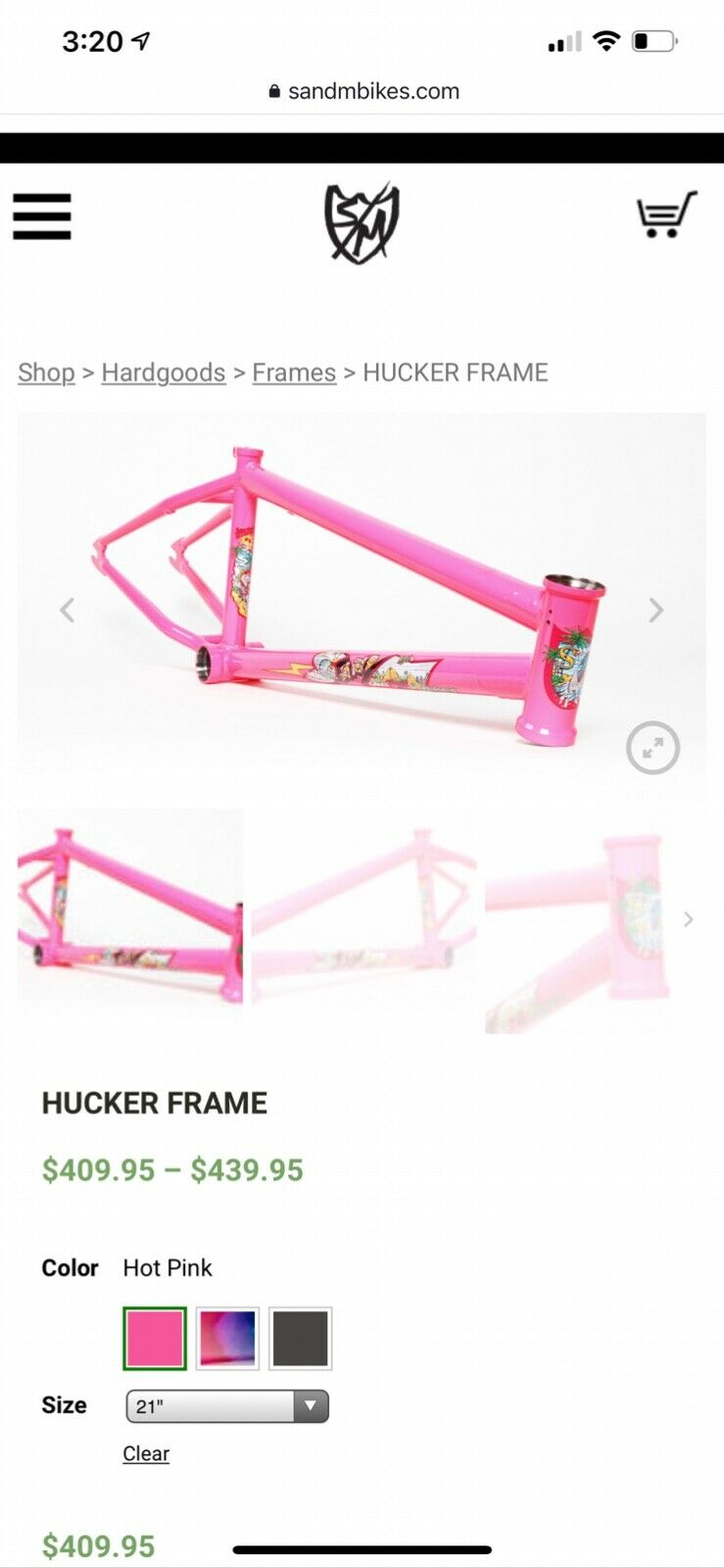 S&M Hucker Custom BMX Complete GSport Odyssey - Fresh Stock Dated December 2025