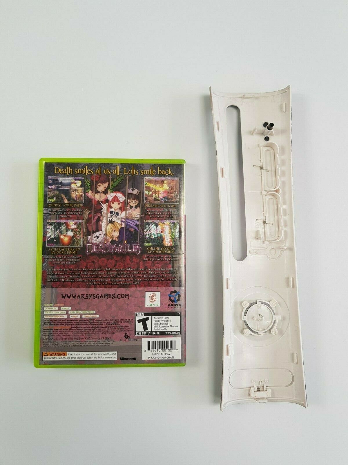 Deathsmiles Limited Edition Faceplate Microsoft Xbox 360 Game Not Included - Fresh Stock Dated February 2026