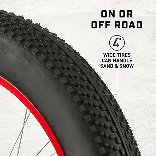 Dolomite Mens Fat Tire Mountain Bike, 26-Inch Wheels, 4-Inch Wide Navy Blue - Fresh Stock Dated December 2025