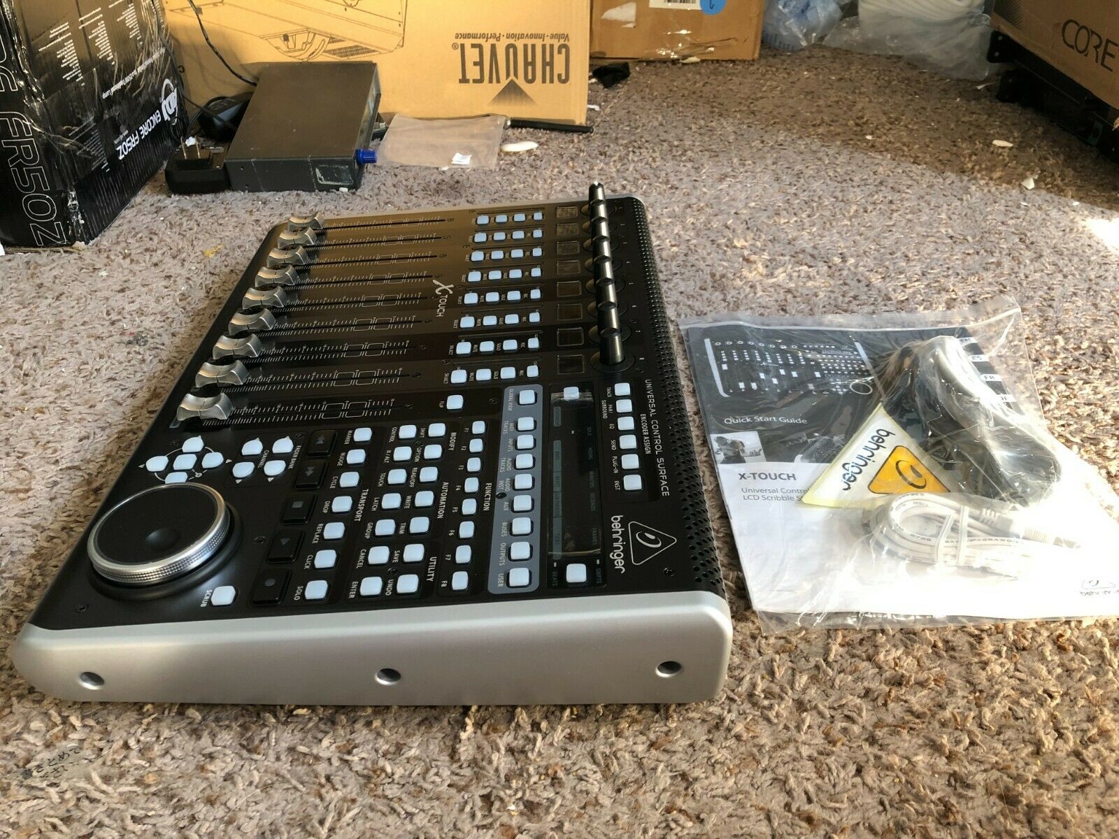 Behringer X-TOUCH Universal DAW Control Surface logic ableton pro tools mackie - Fresh Stock Dated December 2025