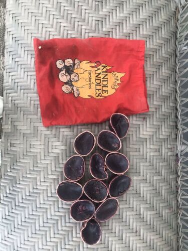 Yankee Kindle Candles Campfire Starter Fire Fireplace With Bag Rare 1 Dozen 12 - Fresh Stock Dated December 2025