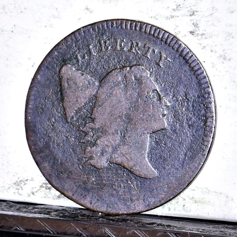 1795 Half Cent - No Pole - VG/F Details (#46111) - Fresh Stock Dated December 2025