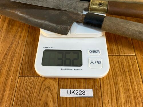 Japanese Chef's Kitchen Knife Set 3 Piece YANAGIBA NAKIRI SANTOKU Japan UK228 - Fresh Stock Dated January 2026