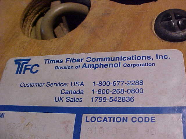 905'  TAN, Times, RG-59 QUAD Shield 75 Ohm Coaxial Headend Cable **Cheap** - Fresh Stock Dated December 2025