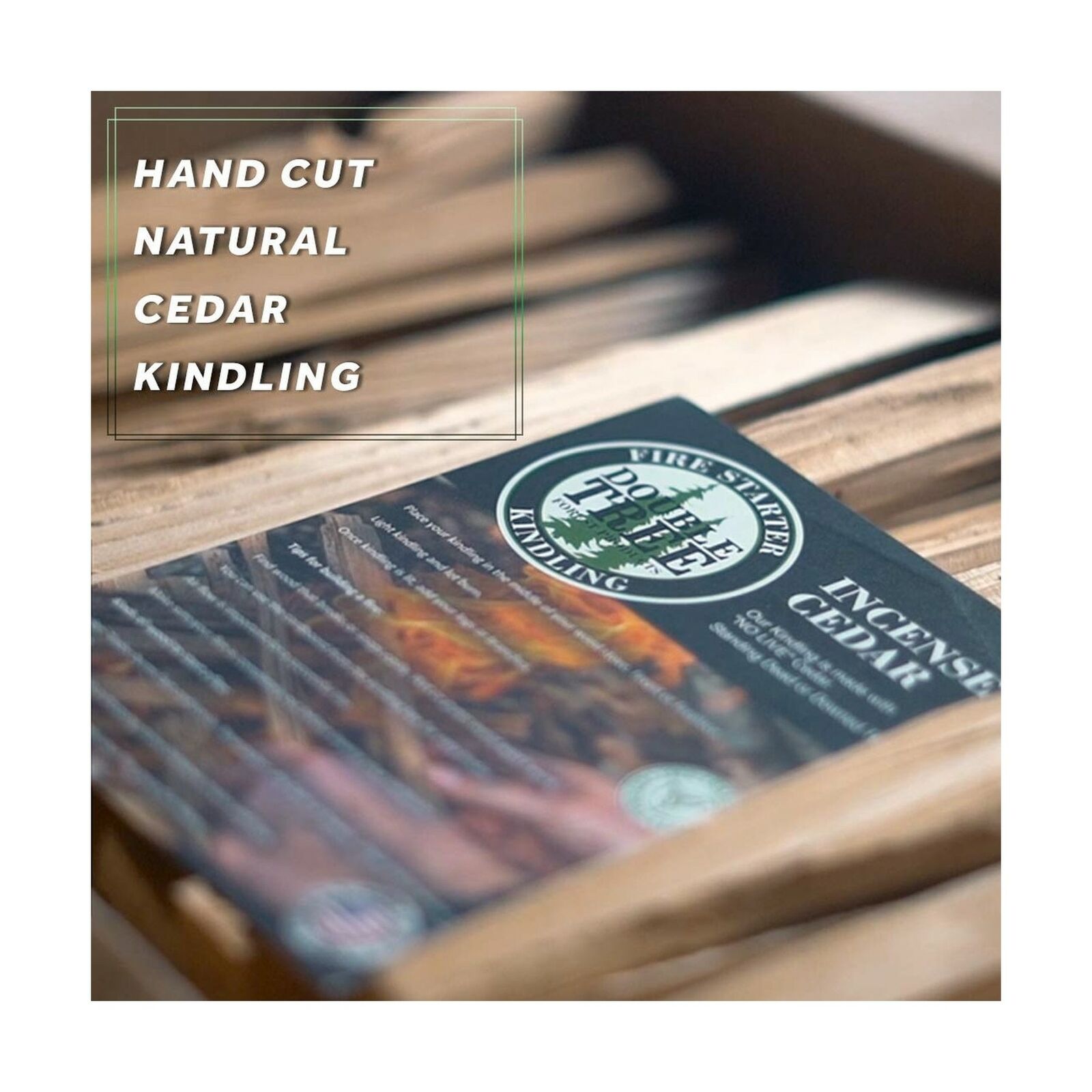 Fire Starter Kindling - 100% All-Natural Incense-Cedar Kindling - Fast, Easy ... - Fresh Stock Dated January 2026