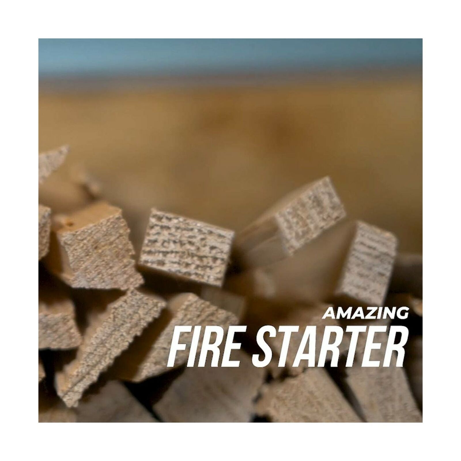 Fire Starter Kindling - 100% All-Natural Incense-Cedar Kindling - Fast, Easy ... - Fresh Stock Dated January 2026