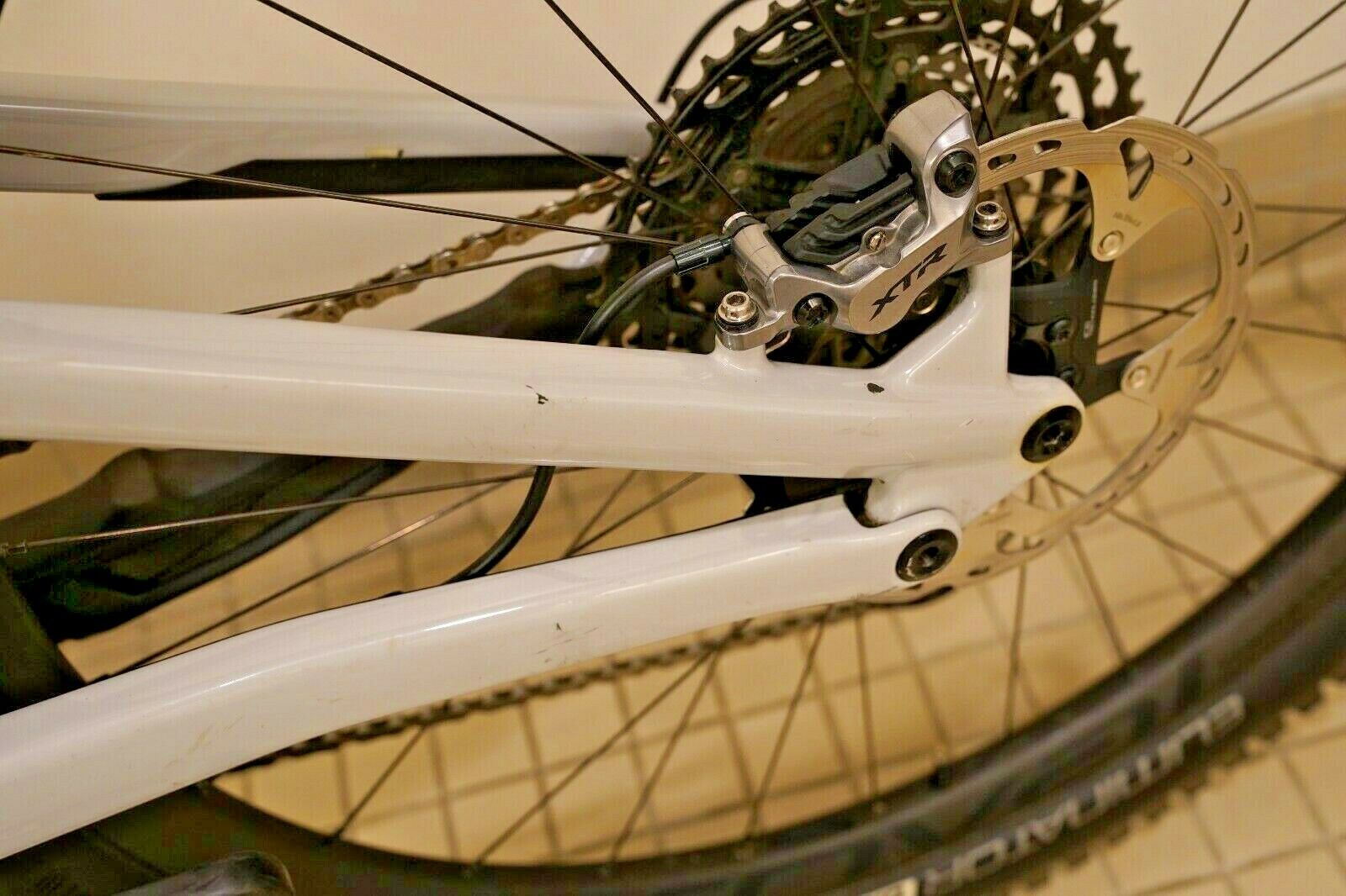 2020 Specialized S-Works Enduro Carbon 29 Dove Gray/Black/Rocket Red Size S3 - Fresh Stock Dated December 2025