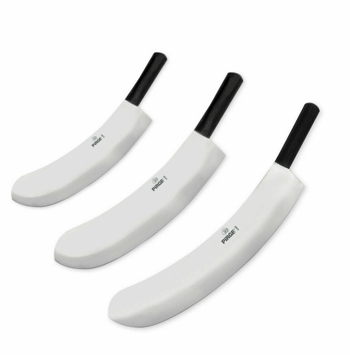 Pirge Turkish Knife 61082 Knives Cleaver Kebap Mincing Stainless Steel 5 Sizes - Fresh Stock Dated January 2026