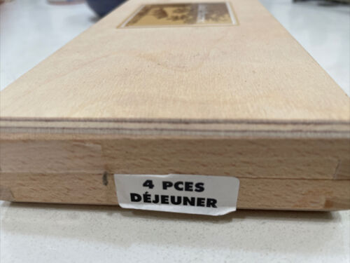 Laguiole Claude Dozorme set of 4 vintage knives. No Reserve In Box - Fresh Stock Dated January 2026