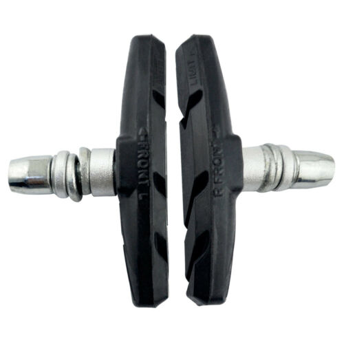 2 Pairs V Type Brake Pads Shoes For BMX Road MTB Bike Bicycle Road Cycling - Fresh Stock Dated December 2025