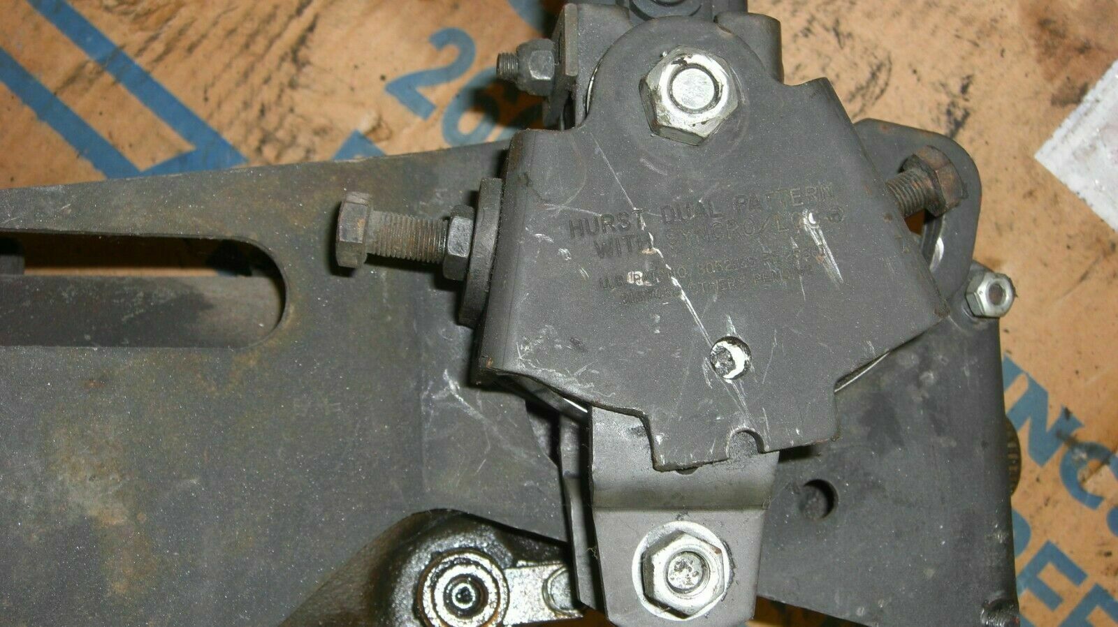 1966 Saginaw GM 3 Speed Transmission w/ Hurst Synchro Loc 3858986 - Fresh Stock Dated December 2025