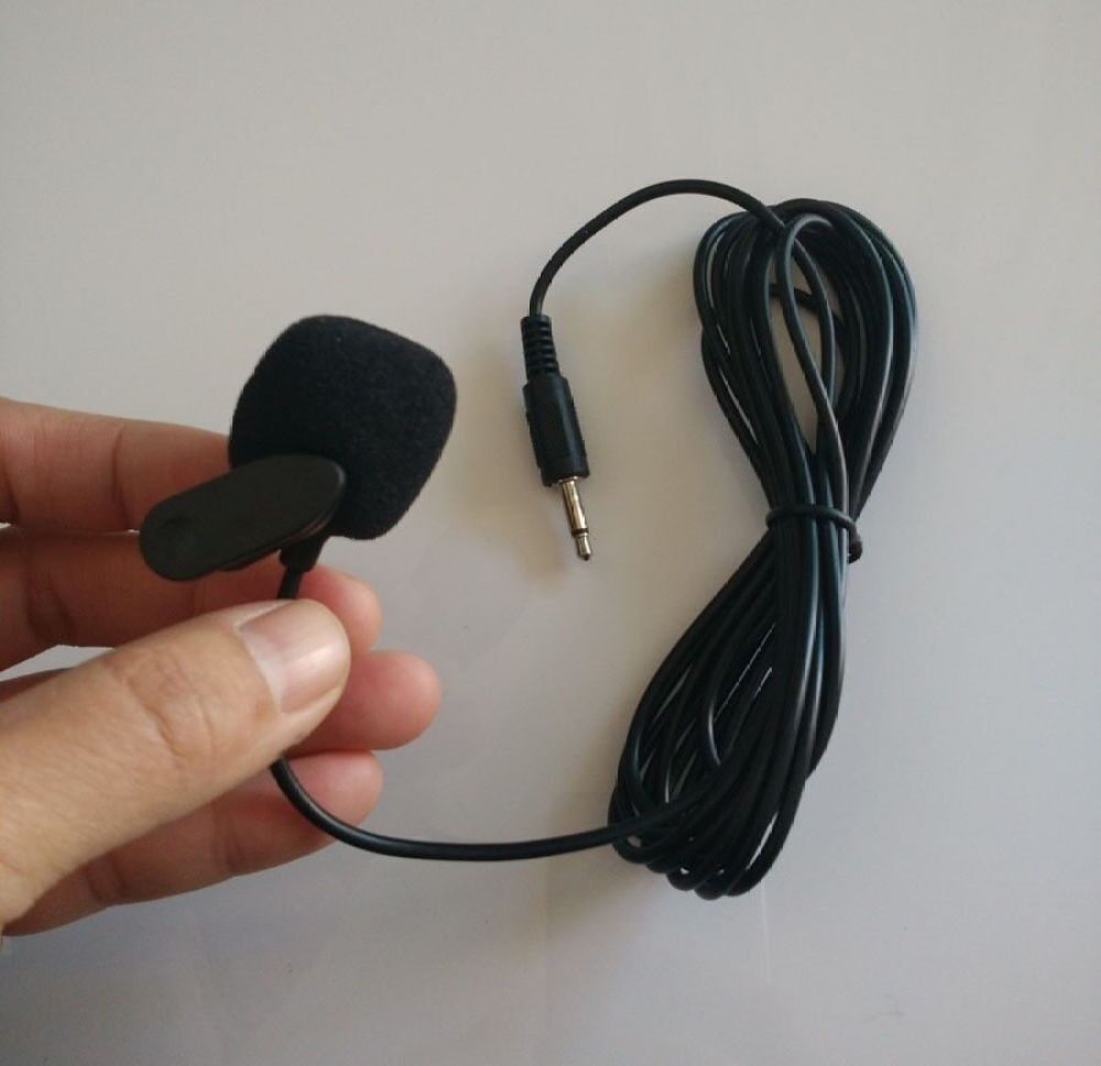 3.5mm Car Radio Stereo Microphone Bluetooth Vehicle Handsfree Audio External MIC - Fresh Stock Dated January 2026