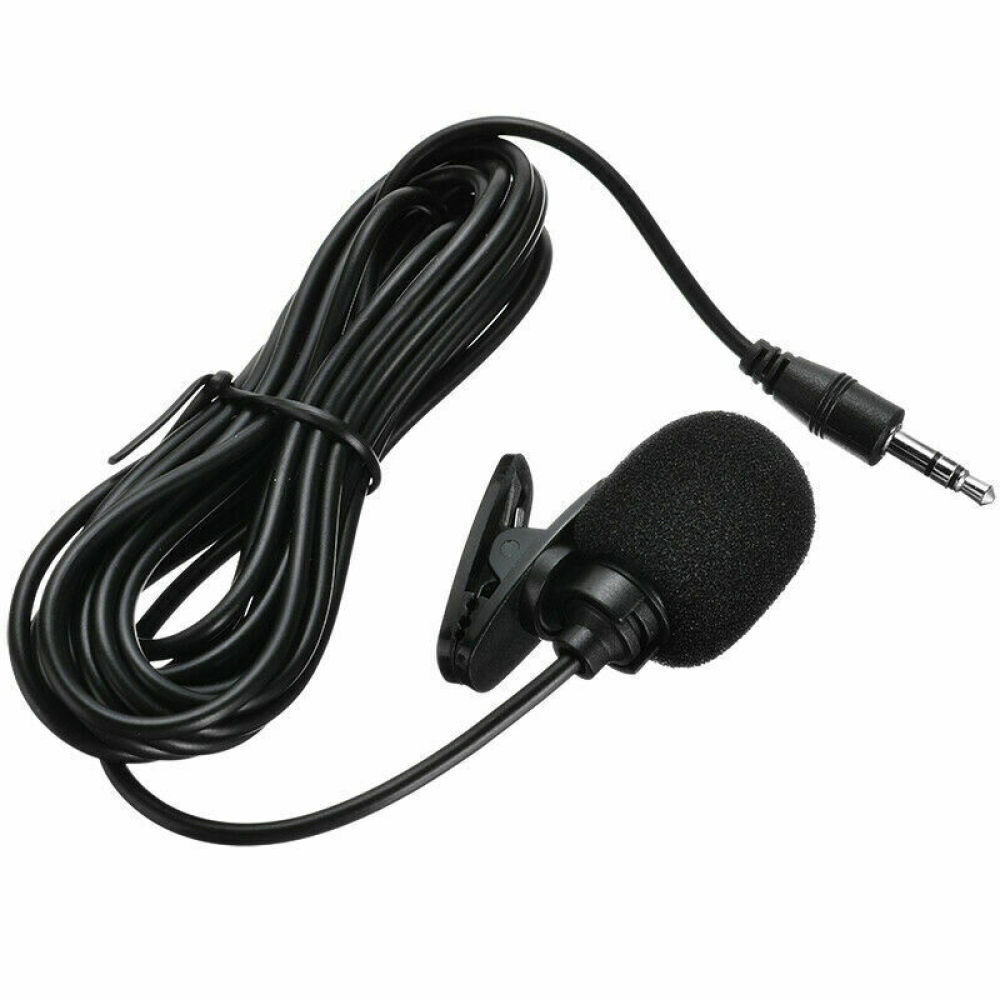 3.5mm Car Radio Stereo Microphone Bluetooth Vehicle Handsfree Audio External MIC - Fresh Stock Dated January 2026