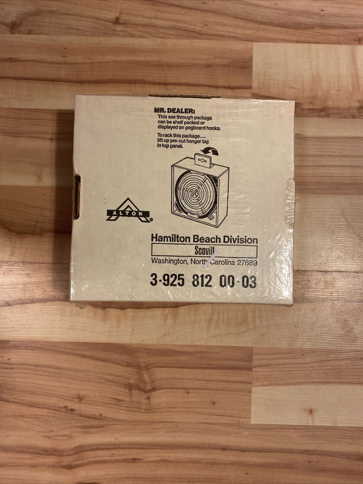 VTG NOS Hamilton Beach Fifth Burner Portable Hot Plate Model 812 U.S.A 750 Watts - Fresh Stock Dated February 2026