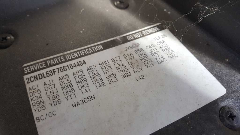 05-06 CHEVROLET EQUINOX OEM TRANSMISSION FWD OPT M09 24242210  84519 - Fresh Stock Dated January 2026