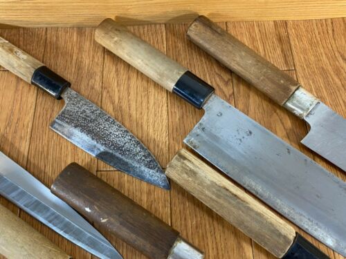 Japanese Chef's Kitchen Knife Set 12 Piece DEBA NAKIRI YANAGIBA from Japan UK238 - Fresh Stock Dated January 2026