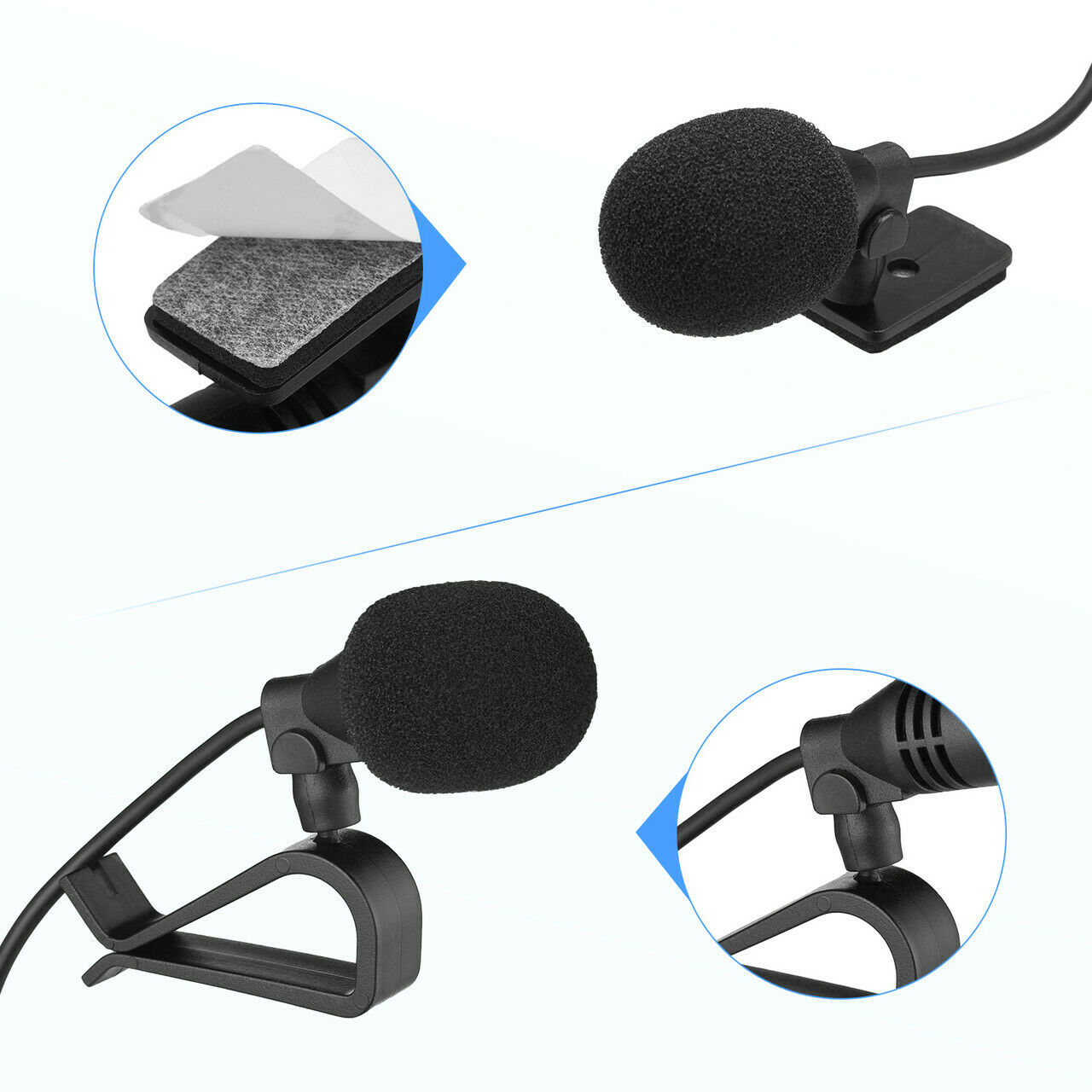 Car Radio Stereo GPS 3.5mm Microphone DVD Bluetooth Enabled Audio External Mic - Fresh Stock Dated January 2026