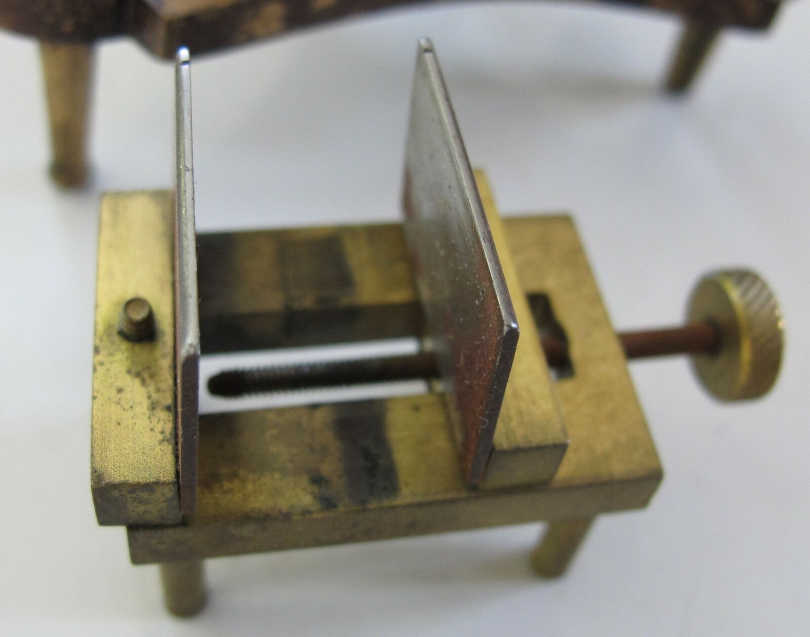 Lot Two (2) BALANCE POISES - Brass with Metal & Agate Jaws - Watch Repair Tools - Fresh Stock Dated December 2025