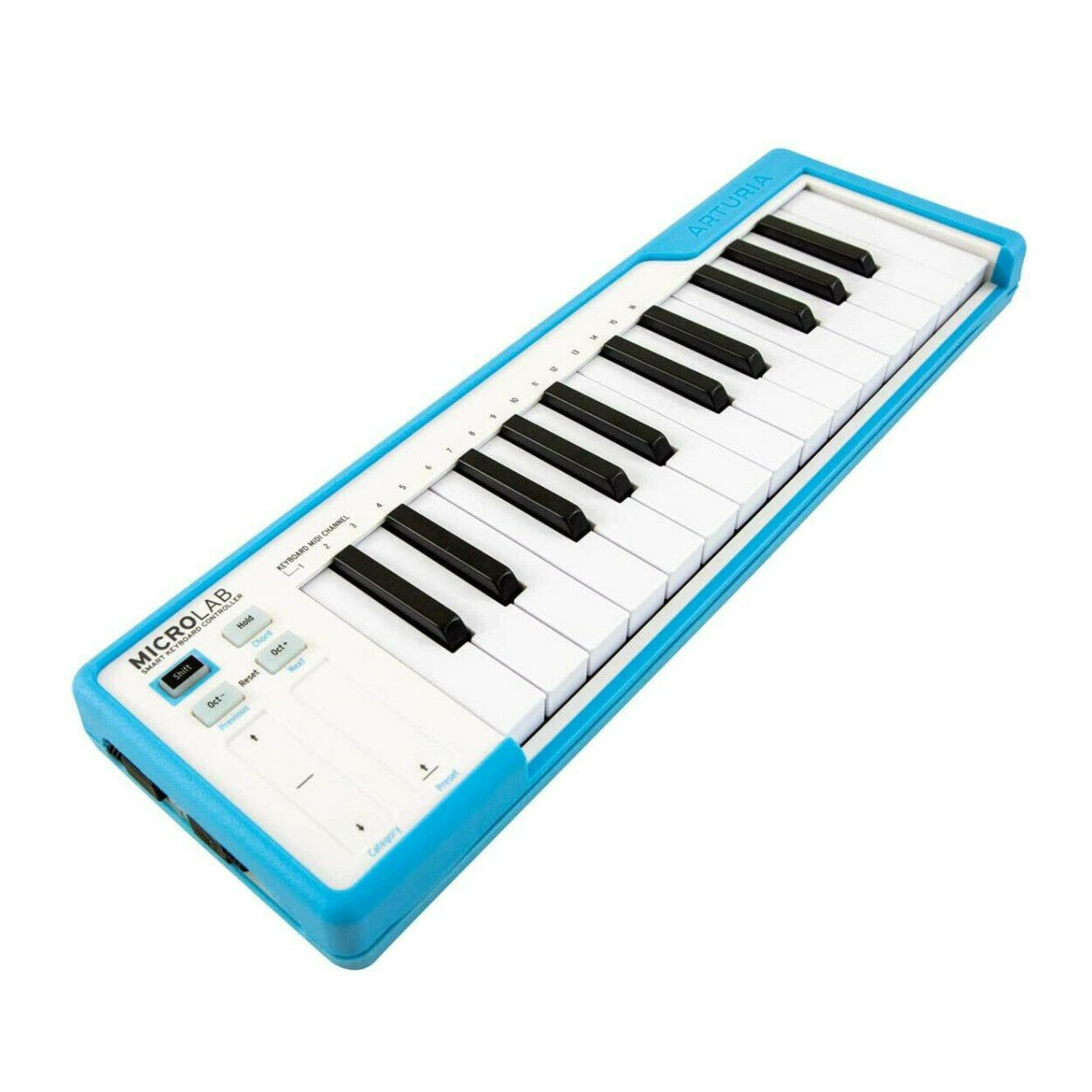 Arturia MicroLab 25 Key USB MIDI Keyboard Controller Blue - Fresh Stock Dated December 2025