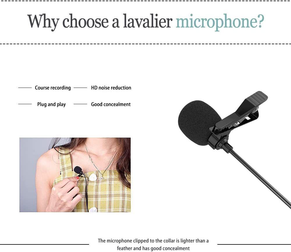 External 3.5mm Microphone/Mic Hands Free for Car Radio Stereo Video DVD Laptop - Fresh Stock Dated January 2026