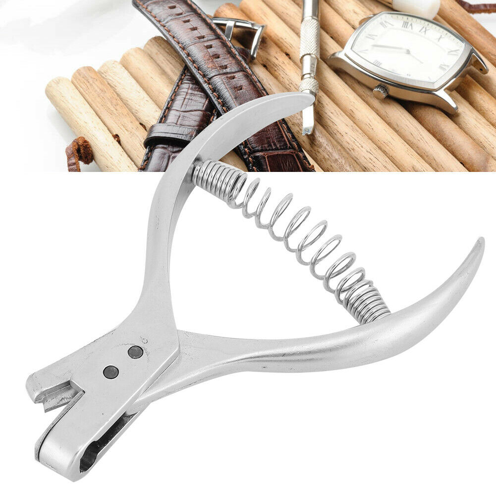 Leather Strap Incision Cutting Pliers Watchband Notching Plier Watch Repair Tool - Fresh Stock Dated December 2025