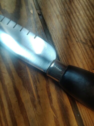 VINTAGE 1930 GENEVA CUTLERY LINDSAY BREAD KNIFE W SWASTIKA LOGO USA RARE - Fresh Stock Dated January 2026