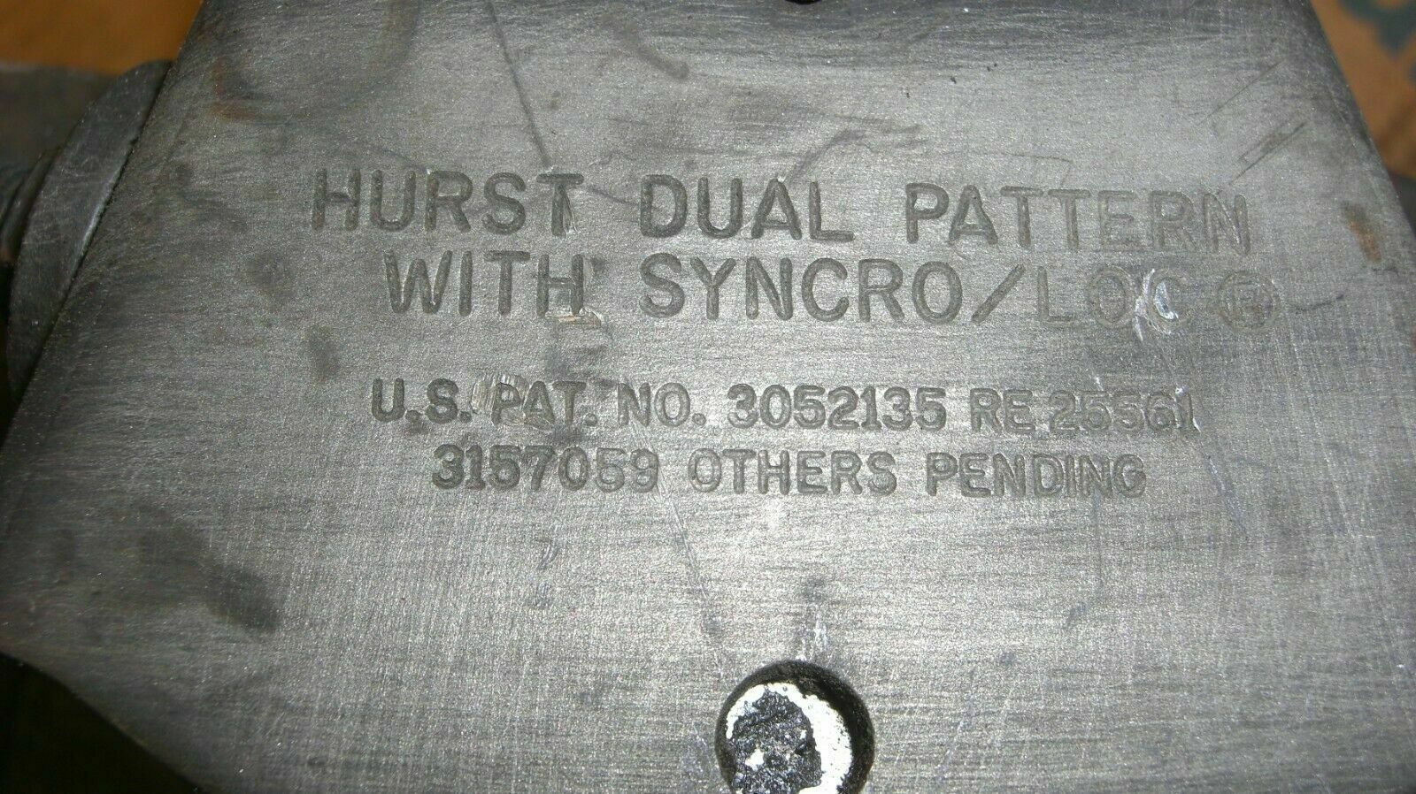 1966 Saginaw GM 3 Speed Transmission w/ Hurst Synchro Loc 3858986 - Fresh Stock Dated December 2025