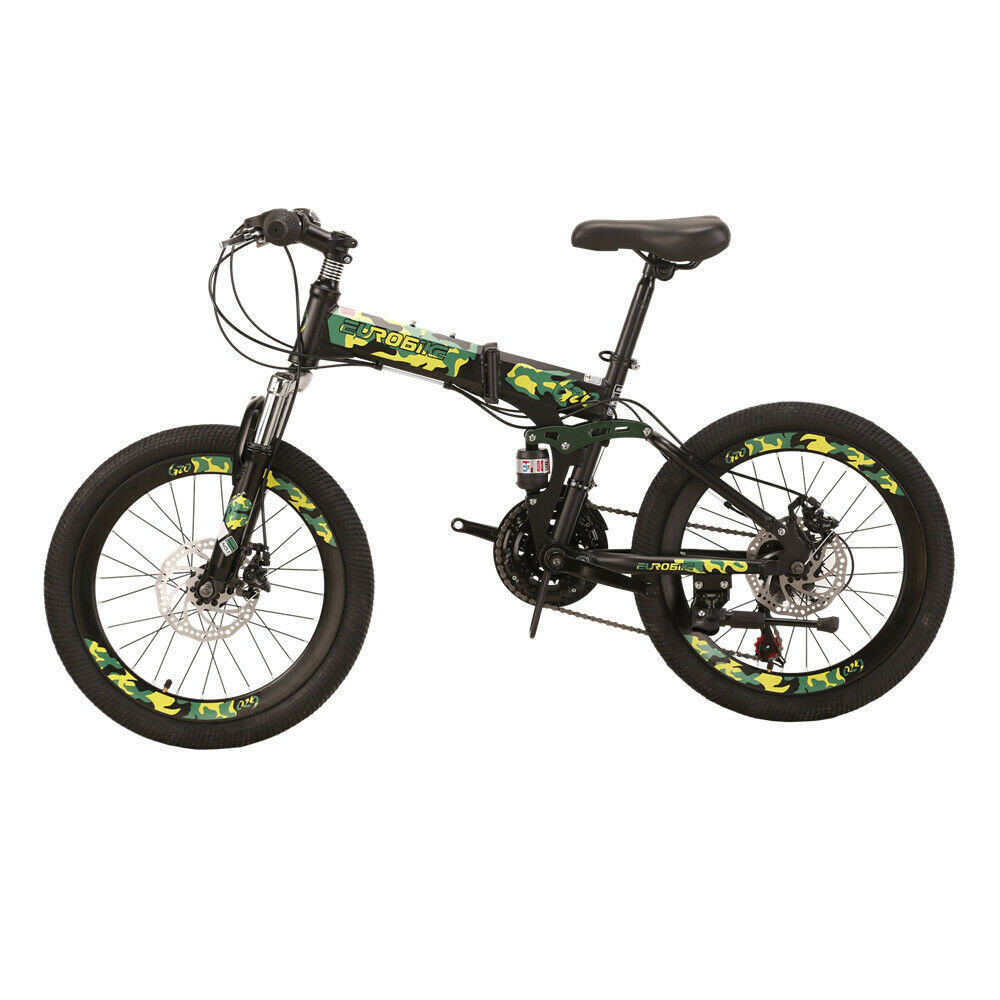 G20 Suspension Folding Bike 20 Muti Spoke Wheel 18 Speed Unisex Youth Bicycle - Fresh Stock Dated January 2026