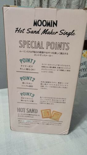 BRUNO Moomin Hot Sand Maker Single BOE050-BGR Blue Gray AC/100V - Fresh Stock Dated February 2026