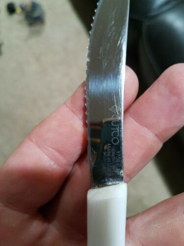 CUTCO #1759 KJ Pearl Handle Stainless Steel Table / Steak Knife - Fresh Stock Dated January 2026