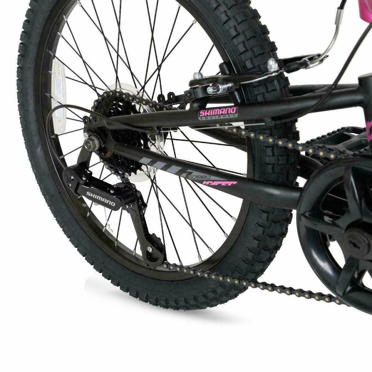 Bicycles 20 Inch Girls Swift Bike Magenta Steel Full Suspension 7-speed Twist - Fresh Stock Dated December 2025