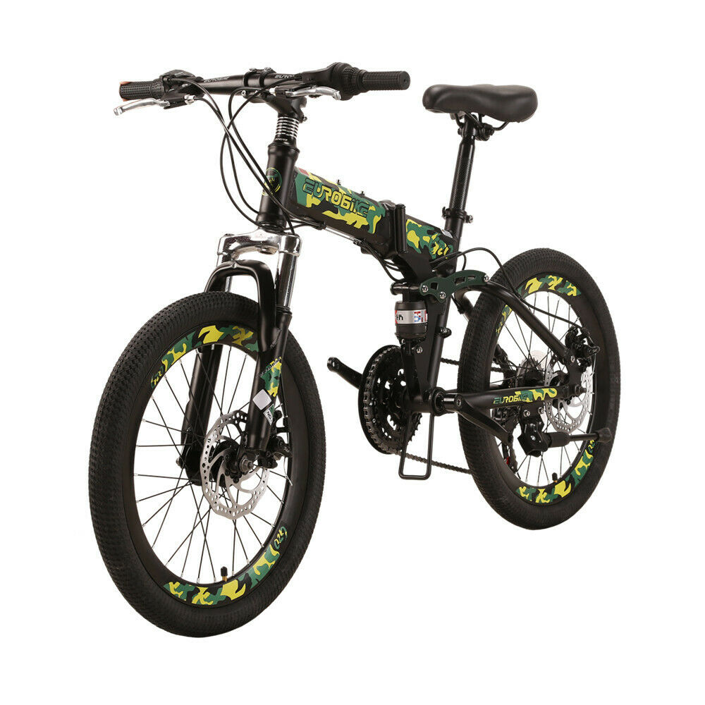 G20 Suspension Folding Bike 20 Muti Spoke Wheel 18 Speed Unisex Youth Bicycle - Fresh Stock Dated January 2026