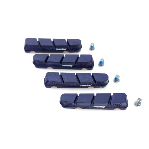 SwissStop BXP Flash Pro brake Alloy Rim Pads Shimano Sram Road MTB City Bikes - Fresh Stock Dated December 2025