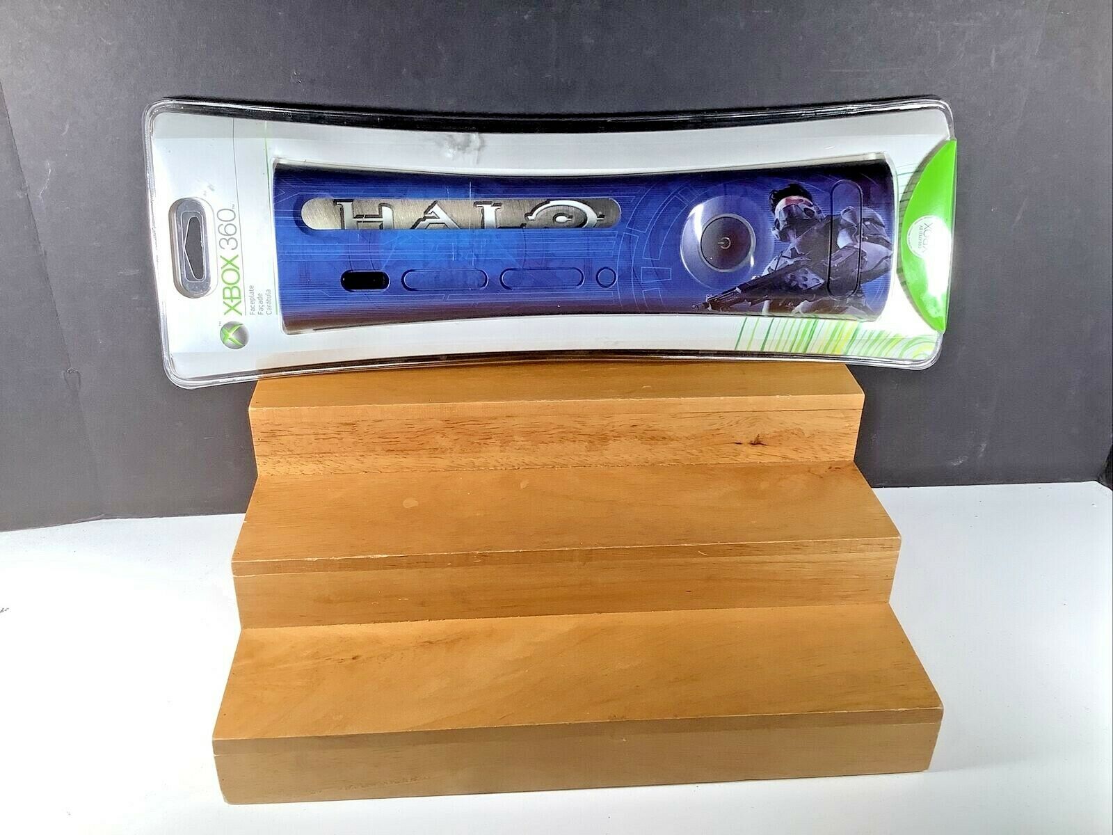 Halo Faceplate For Xbox 360 Blue New Sealed NOS 2006 Microsoft Gaming Cover READ - Fresh Stock Dated February 2026