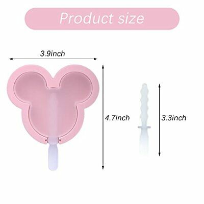4Pcs Cakesicles Silicone Mold, Cakesicle Molds Silicone, Cake Pop Mold Ice - Fresh Stock Dated February 2026