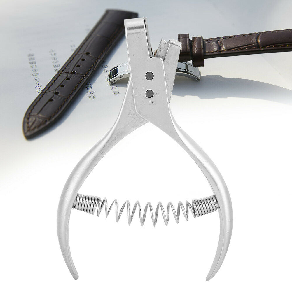 Leather Strap Incision Cutting Pliers Watchband Notching Plier Watch Repair Tool - Fresh Stock Dated December 2025
