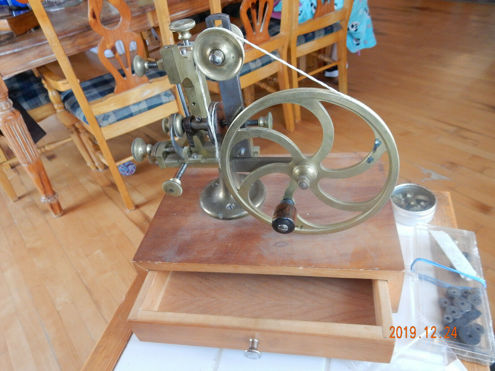 Rare Vintage Carpano Brass Rounding Machine !!!! - Fresh Stock Dated December 2025