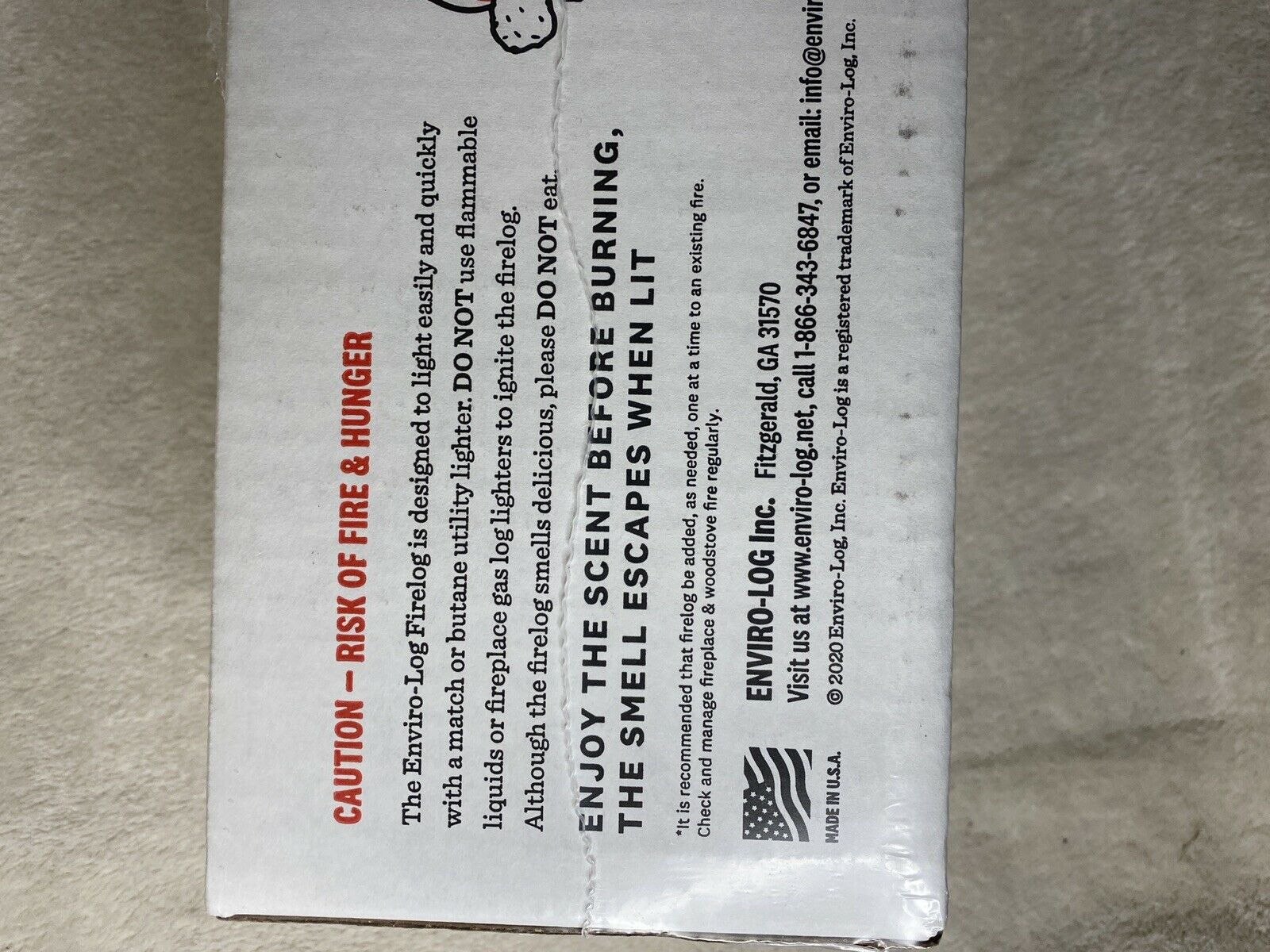 NEW KFC Fire Wood Log with 11 Herbs & Spices - Simply Light and Enjoy The Aroma - Fresh Stock Dated December 2025