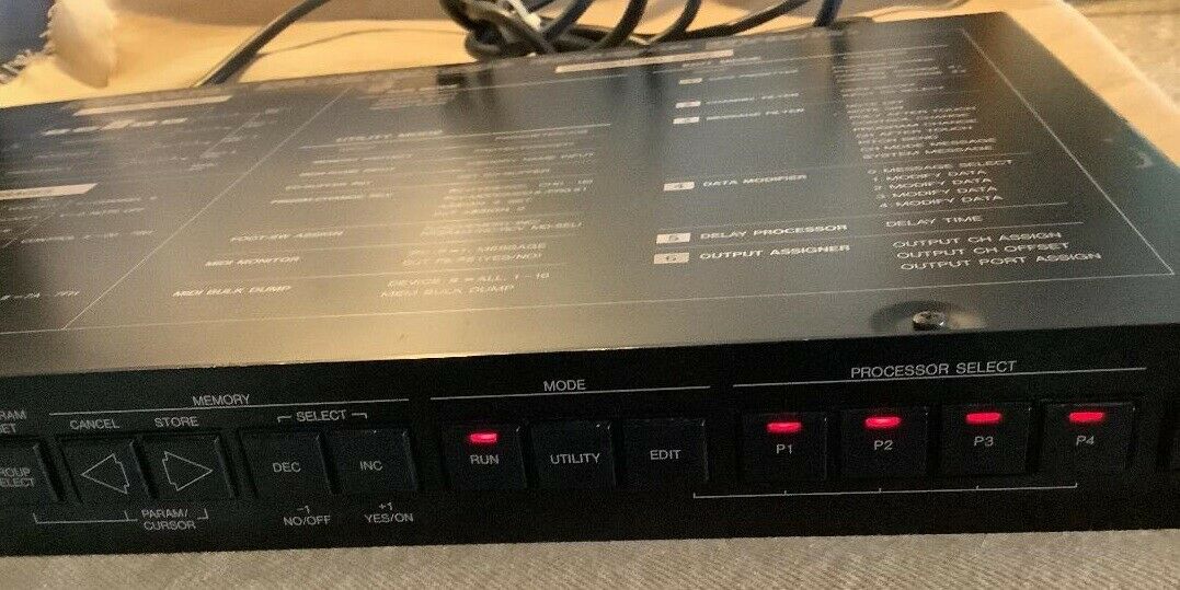 Yamaha MEP4 Midi Processor.Tested & Working - Fresh Stock Dated December 2025