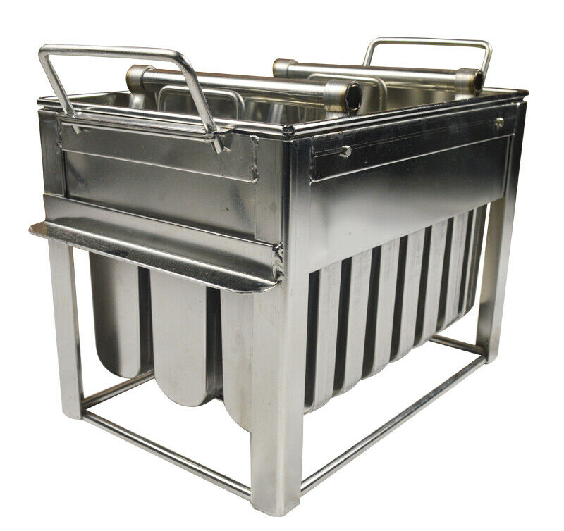 TECHTONGDA 24pcs Stainless Steel Ice Lolly Mold 108ml Ice Cream Making Tool - Fresh Stock Dated February 2026