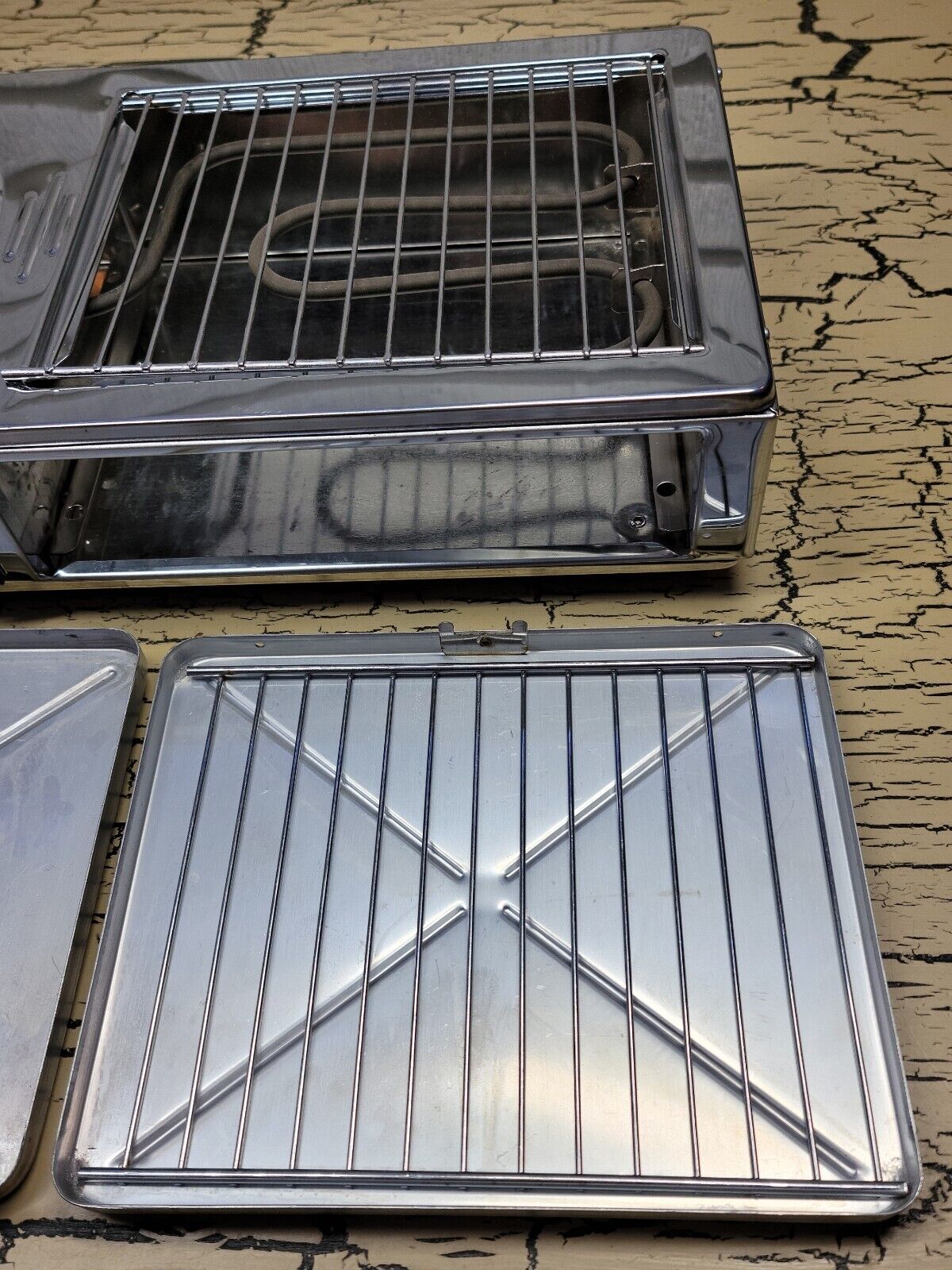 Vtg Lady Winsted Broil-R-Ange Combo Capitol Stove Burner Range Broiler Orig Box - Fresh Stock Dated February 2026