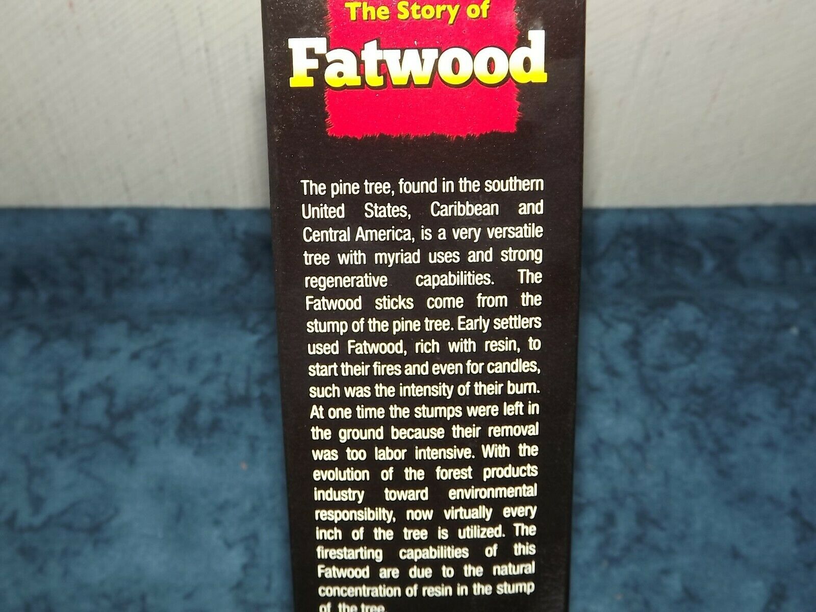 Pine Mountain Fatwood 100% Natural Firestarter, 1.5 lb./box - Lot of 3 boxes - Fresh Stock Dated December 2025
