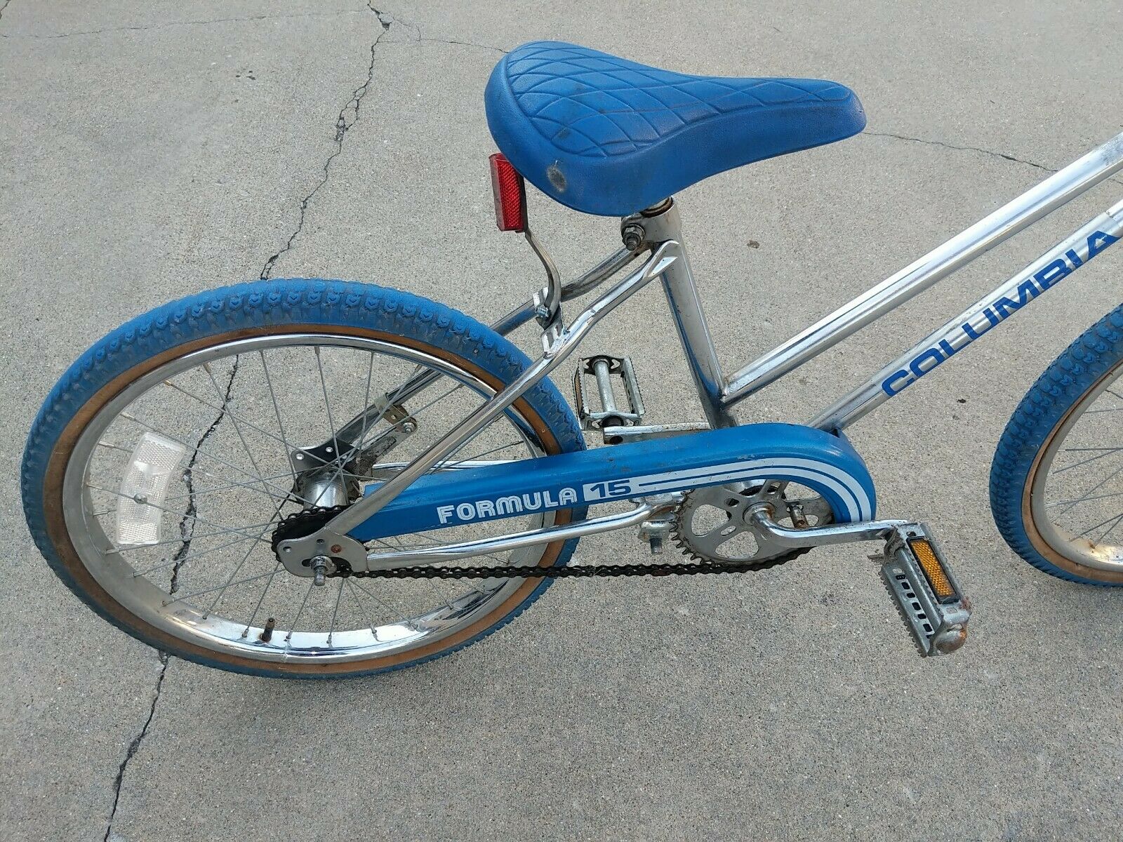 1980s Old School Columbia Formula 15 BMX - Chrome Frame - Fresh Stock Dated January 2026