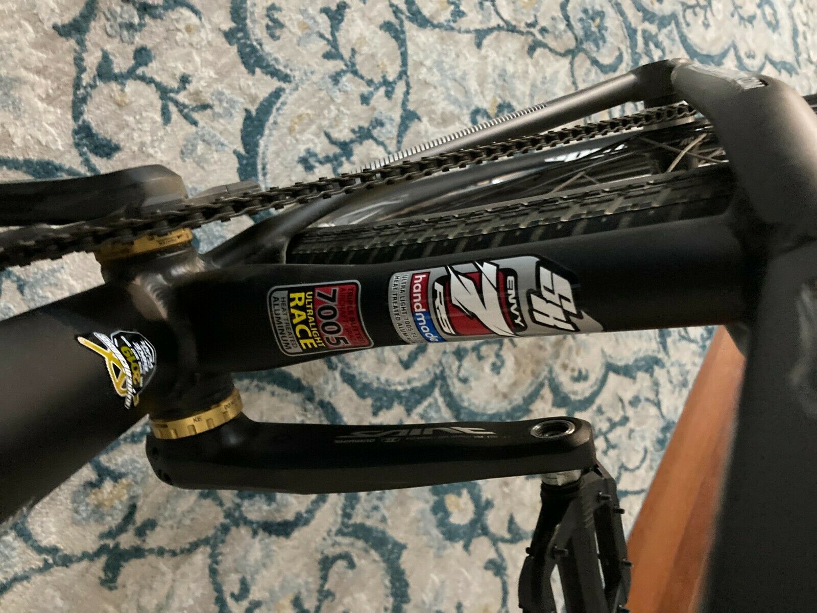 Supercross bmx bike only used once, has hydraulic disk brakes. - Fresh Stock Dated December 2025