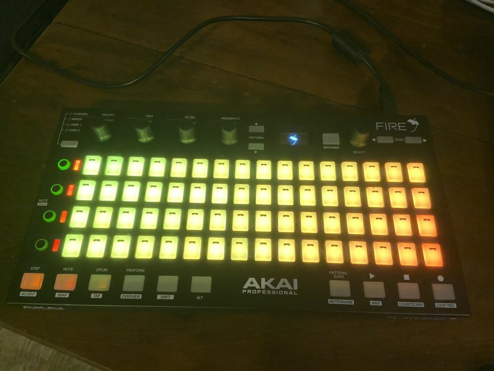 Akai Professional Fire USB Midi Pad Controller - Fresh Stock Dated December 2025